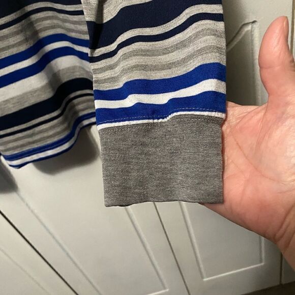 Swiss Cross Multicolor Long Sleeve Shirt Mens Size L - Picture 4 of 8